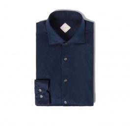 Pal Zileri Piquet Jersey marškiniai. Mėlyni.