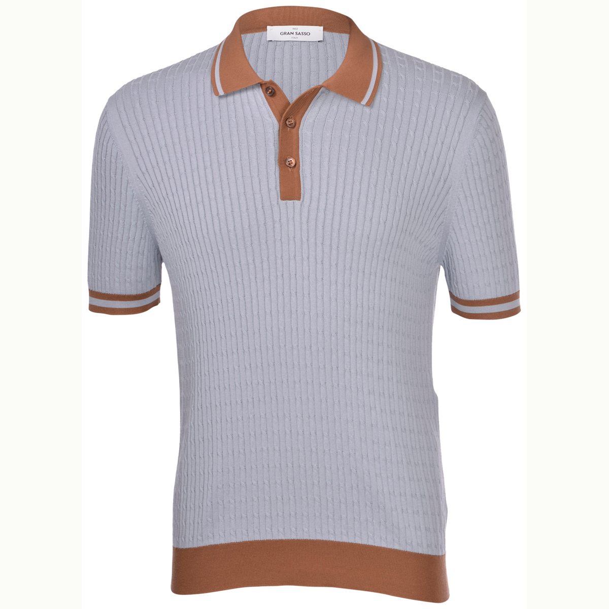 Gran Sasso polo marškinėliai trumpomis rankovėmis - Image 7